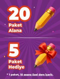 20+5 Paket Özel Ders