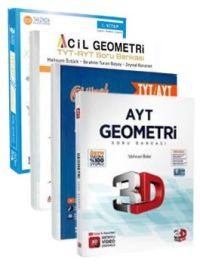 4'lü AYT Geometri Derece Seti