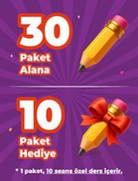 30+10 Paket Özel Ders